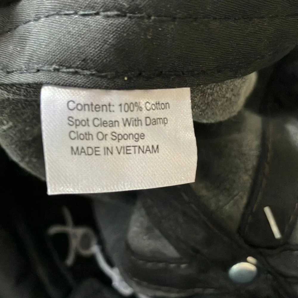 Adult “Dog Mom” ball cap Stonewashed Faded Black‎